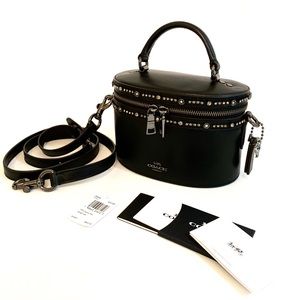 COACH Selena Trail Bag with Crystal Embellishment